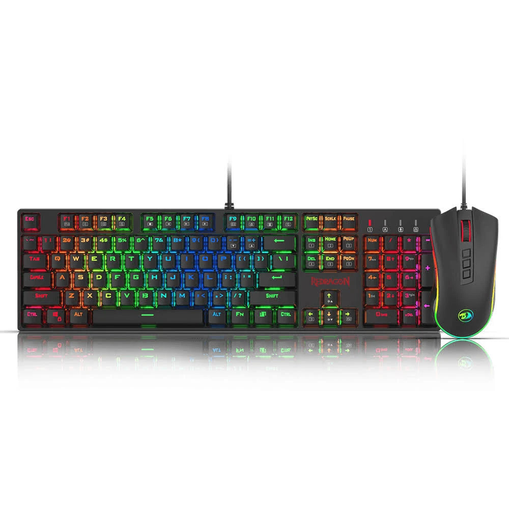 USB Mechanical Keyboard and Mouse Combo H60402