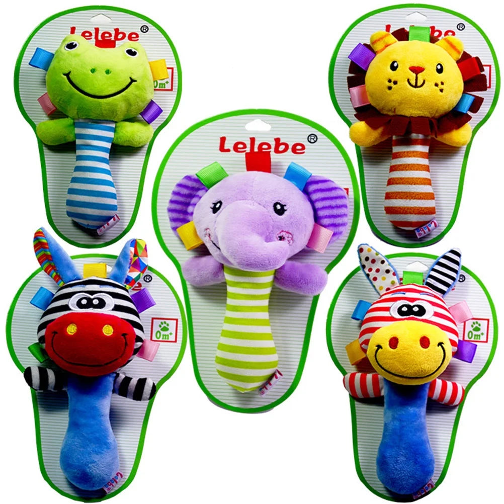 Giraffe Plush Rattle Toy for Infant R575463