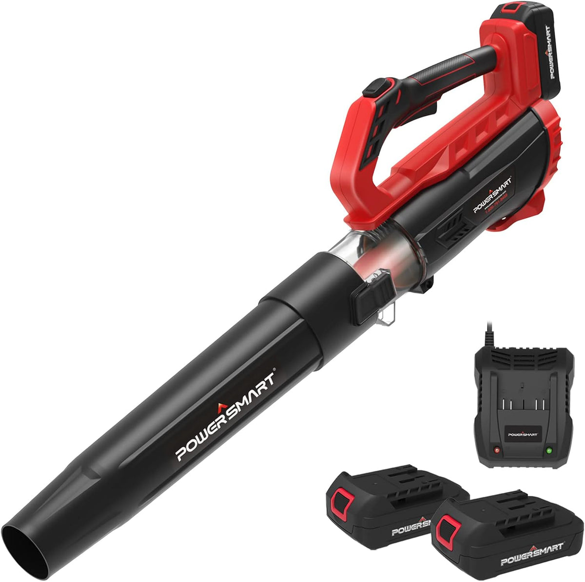Cordless Leaf Blower with 2PCS 20V MAX 2.0Ah Battery and Charger U83254