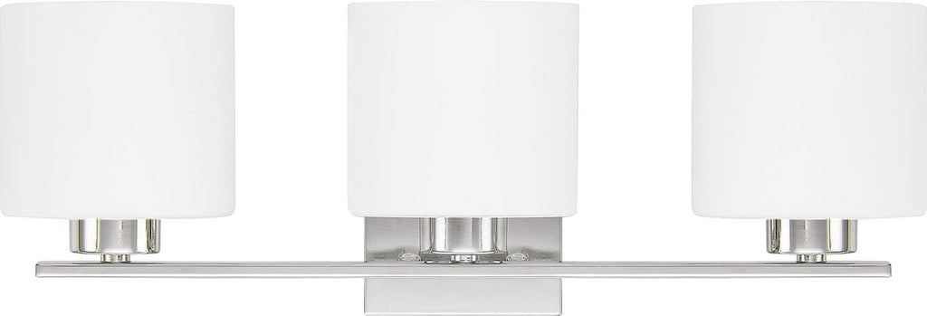 Chrome 3-Light Bath Vanity Wall Mount O9181