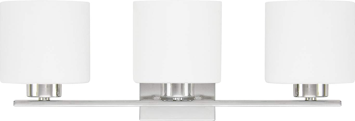 Chrome 3-Light Bath Vanity Wall Mount O9181