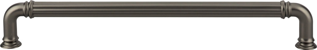 Reeded Appliance Pull 12 inch Ash Gray B588