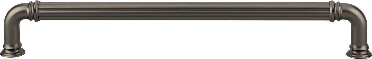 Reeded Appliance Pull 12 inch Ash Gray B588