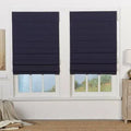 Ivory Cordless Blackout Roman Shade S5845