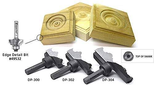 Carbide Tipped Rosette 1-25/32 Dia x 19/64 x 3/8 Shank C44665
