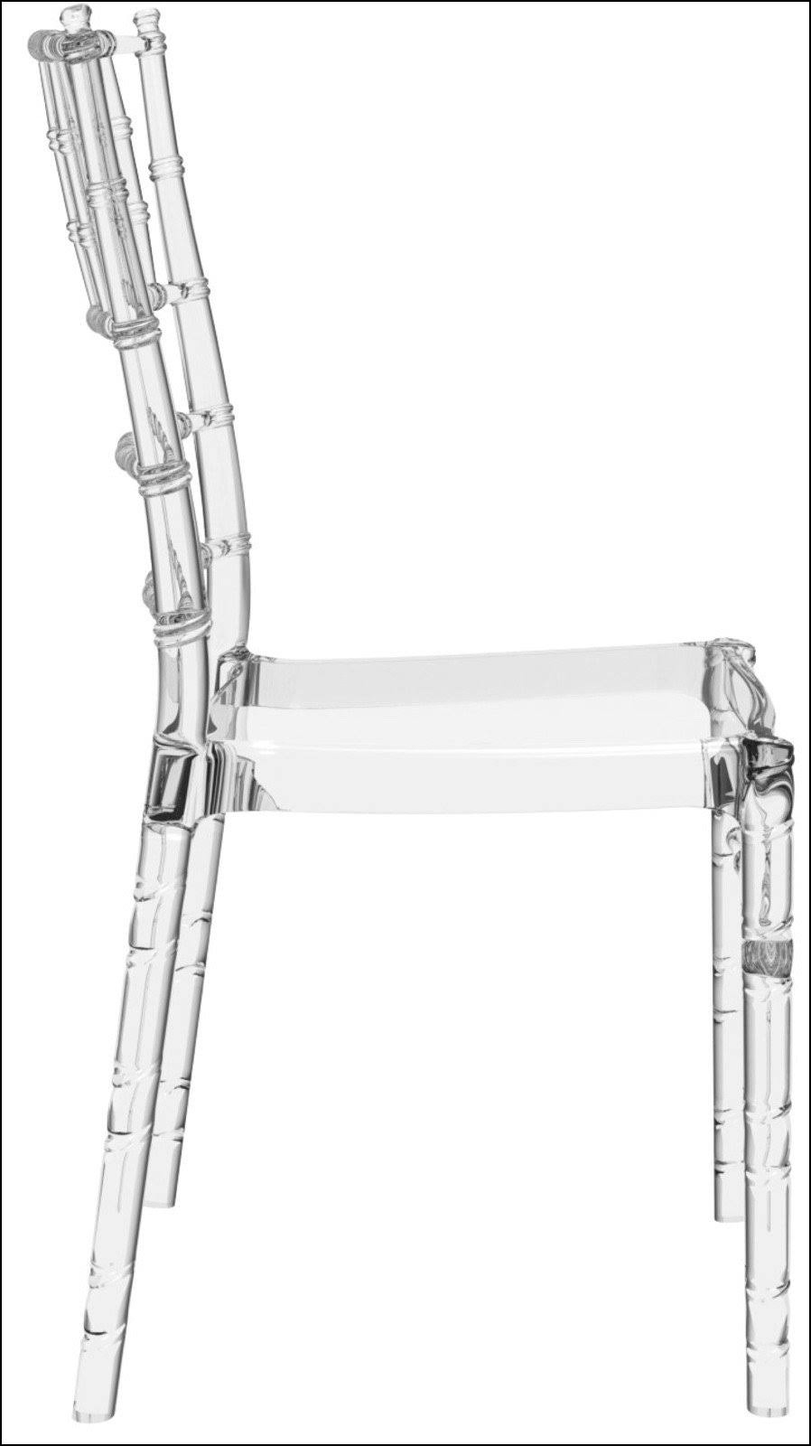 Transparent Polycarbonate Dining Chair Z272918