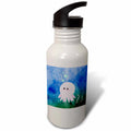 Pink Octopus Cartoon Sports Water Bottle 21 oz L613974