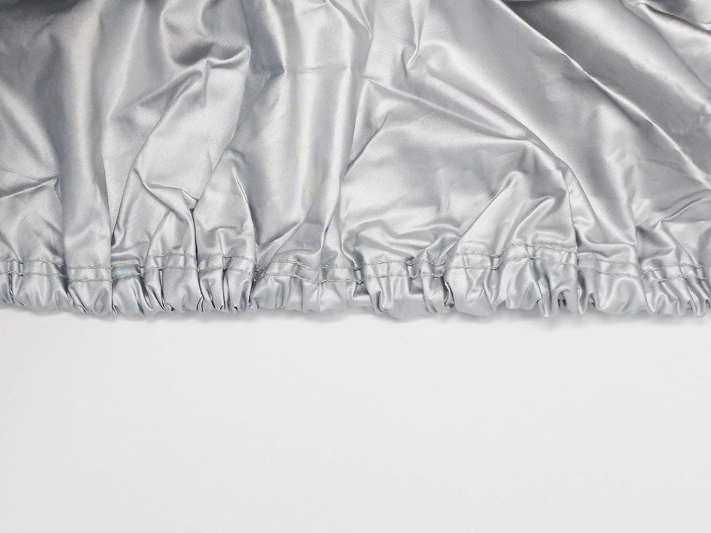 RV Cover Compatible with Class C RV 23' - 26' Long, Fleece Lining, Includes Cable Lock, Storage Bag & Wind Straps J1772