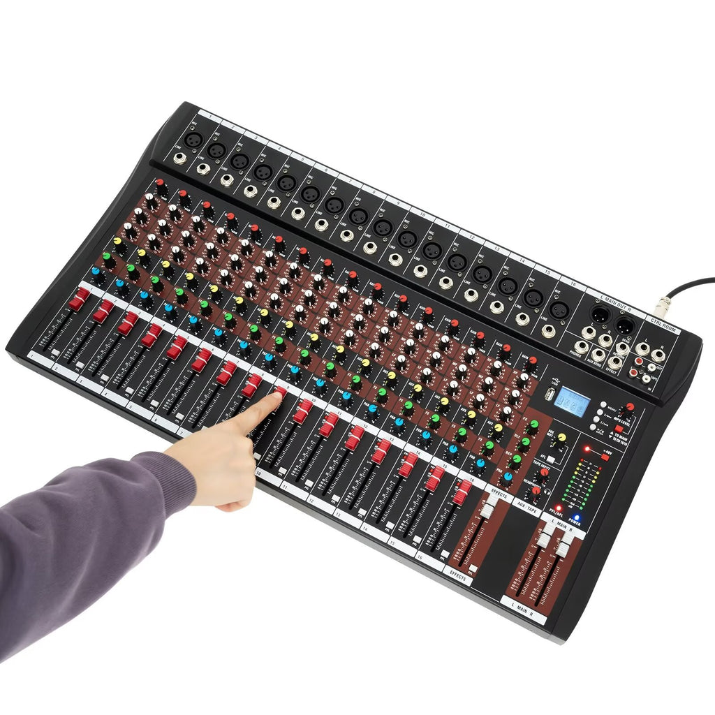 16 Channel Powered Mixing Console C492