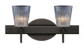 Bronze Clear Stone LED Wall Light E699