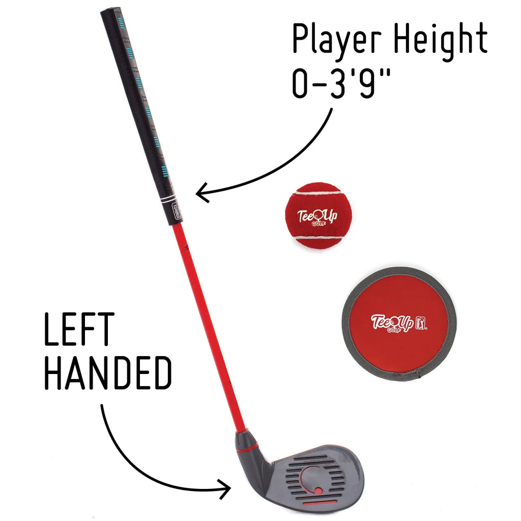 Red 3 Piece Golf Iron Training Set R156