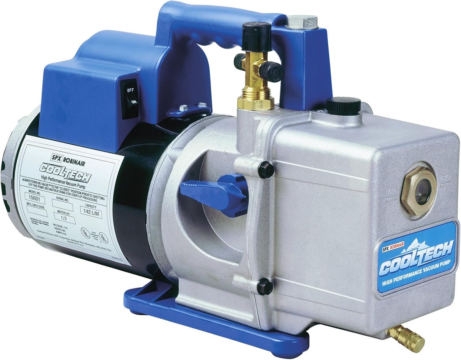 CoolTech Vacuum Pump - 2-Stage, 142 liters/minute J95389
