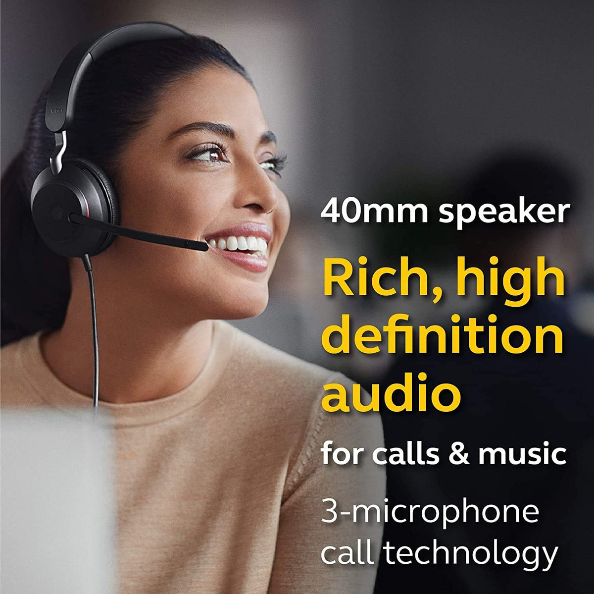 Jabra Evolve2 40 UC Mono USB-A Headset E449679
