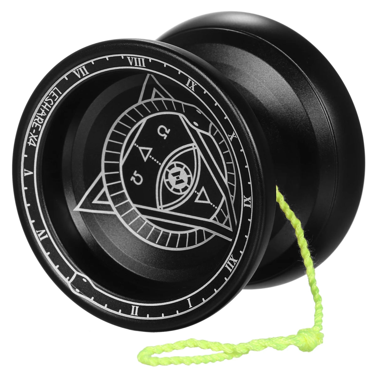 Aluminum Alloy Yoyo Ball with 5 Strings and User Manual M3246