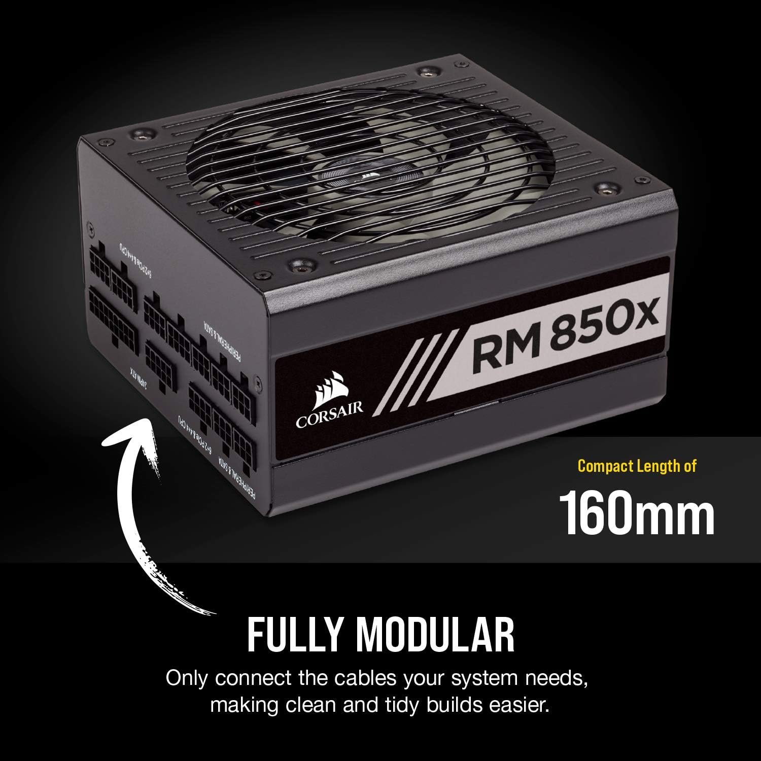 850 Watt Fully Modular Power Supply E870094