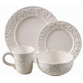 16 Piece White Round Dinnerware Set R1863
