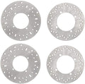Front and Rear Brake Rotors Discs V68929