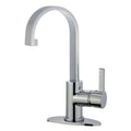 Polished Chrome Single-Handle Bathroom Faucet C45201