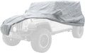 Grey Full Cab Cover for Jeep Wrangler S72521