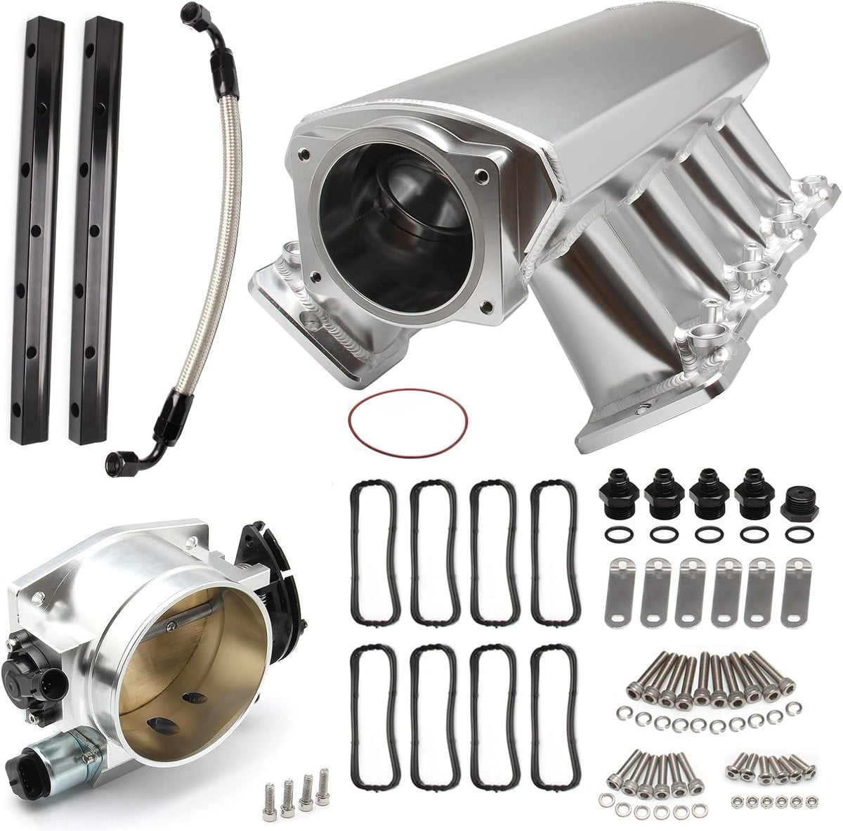 102MM Intake Manifold EFI with Fuel Rails and Throttle Body Z5851