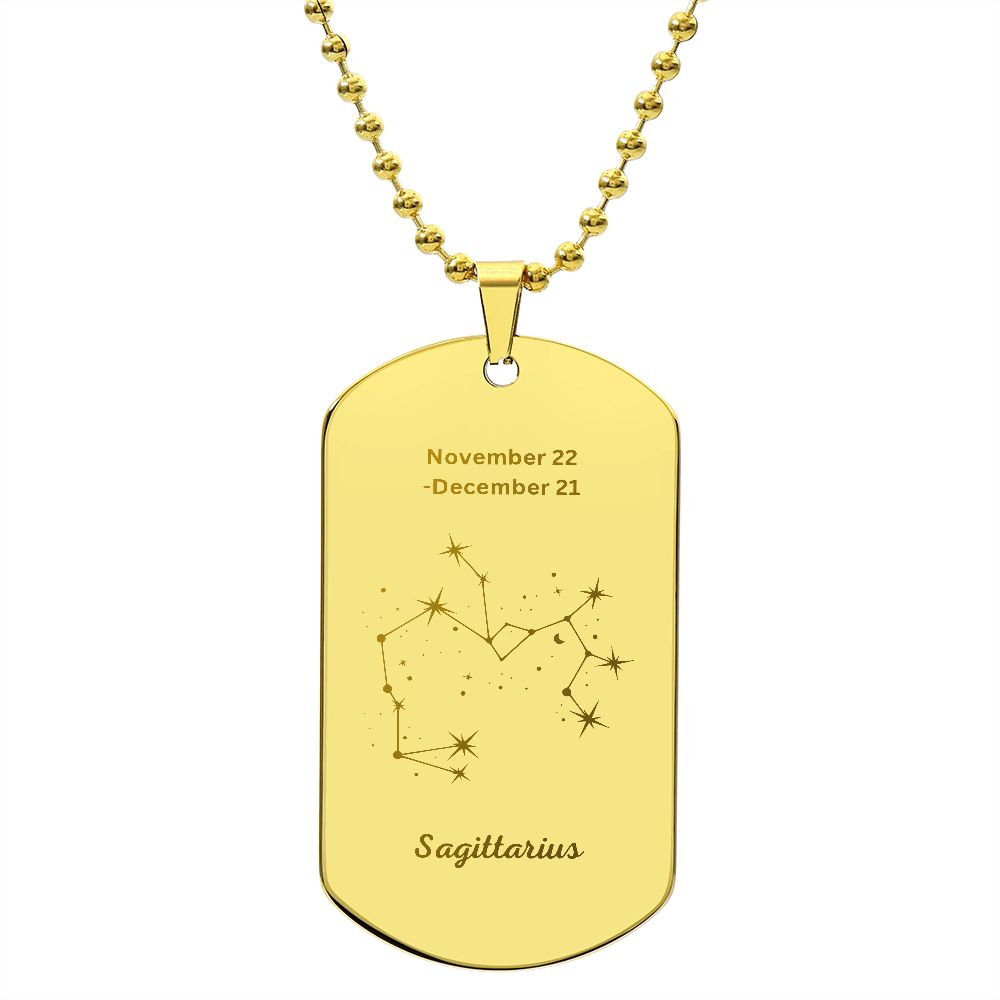 Dog Tag Necklace S573