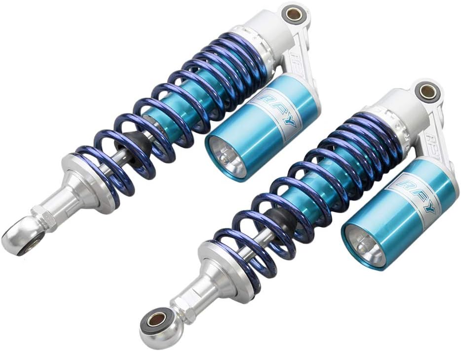 2pcs Adjustable 320mm Motorbike Air Shock Absorbers Universal Fit Pack of 2 F6815