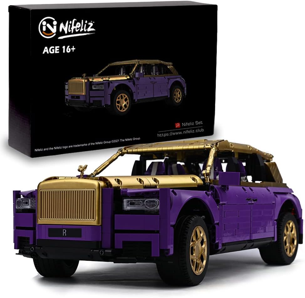 3,161 Pieces Sport Utility Car Building Kit H751