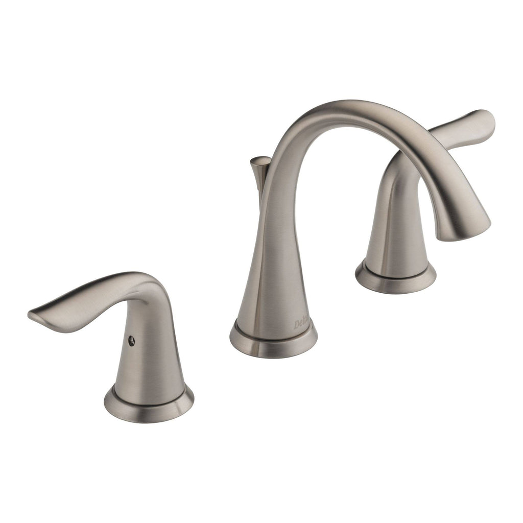 Stainless Two Handle Widespread Bathroom Faucet M648