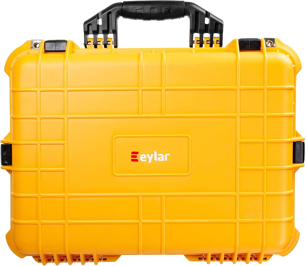 Yellow 20 Inch Protective Camera Case with Foam J54807