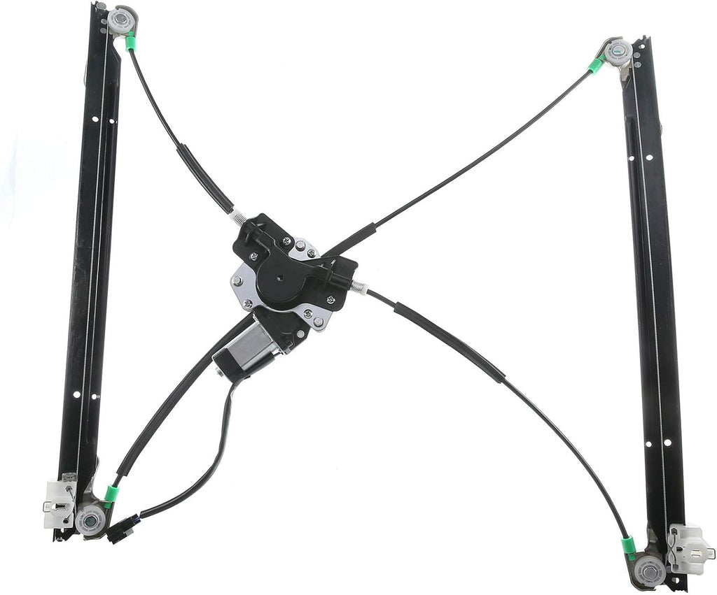 Electric Power Window Regulator with Motor Front Right Passenger Side Pack of 2 Q478