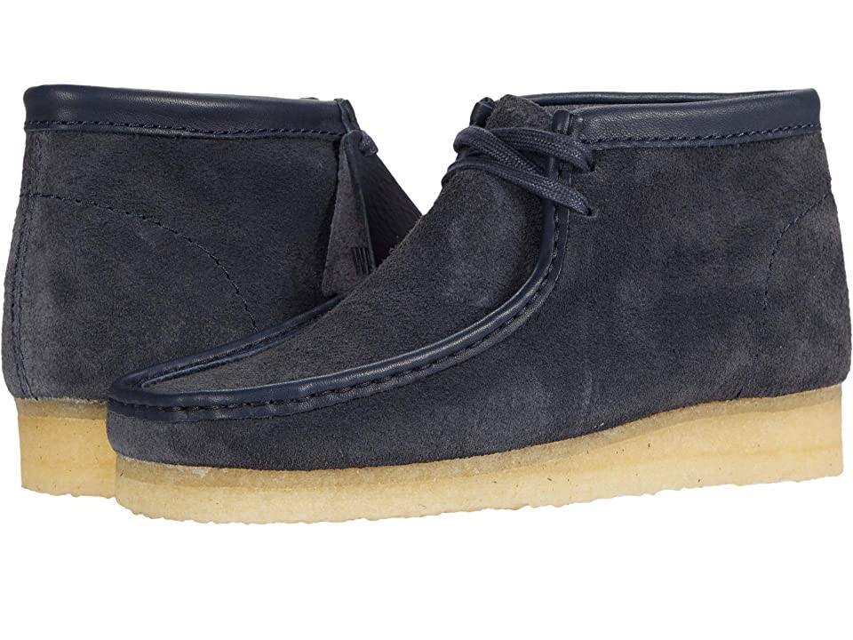 Navy Men&s Wallabee Shoes J44095