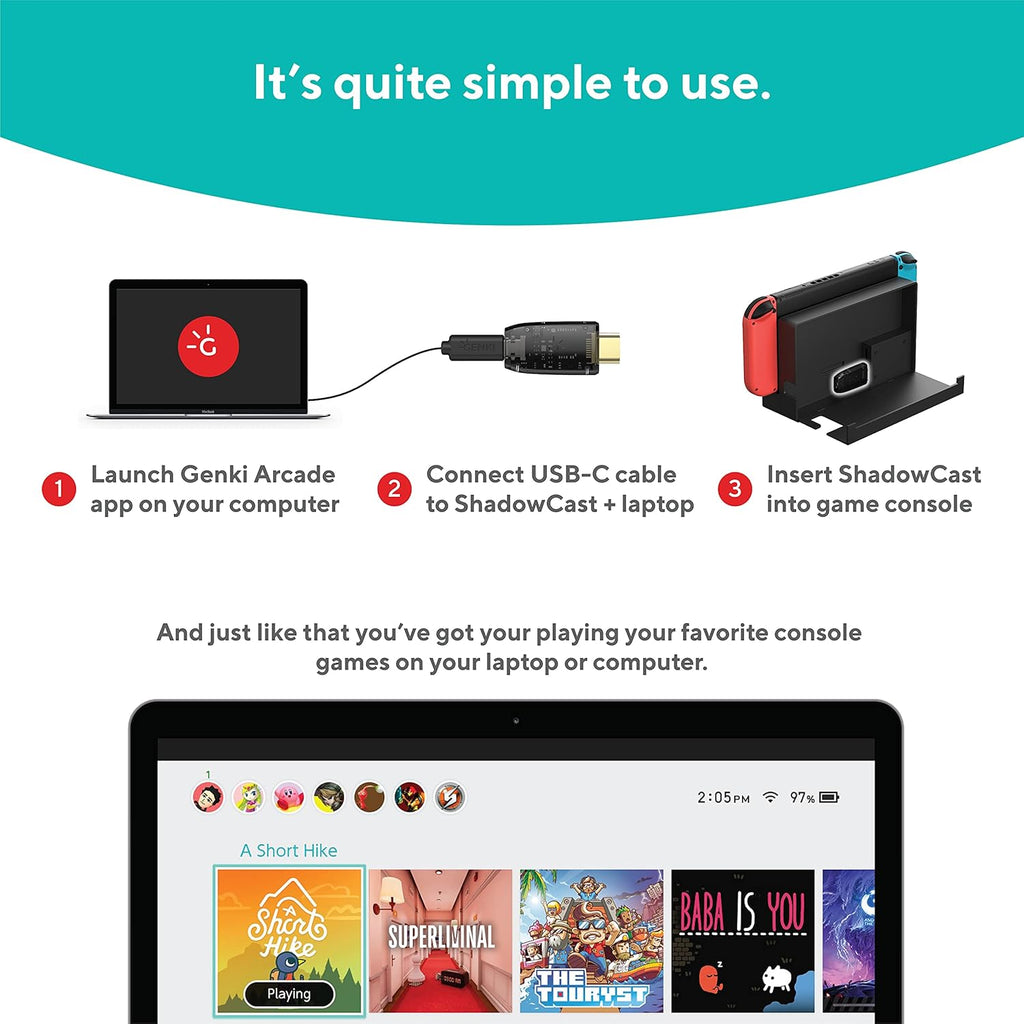 ShadowCast Capture Card Q852