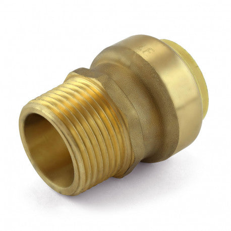 1" Push To Connect x 1" MNPT Adapter E812