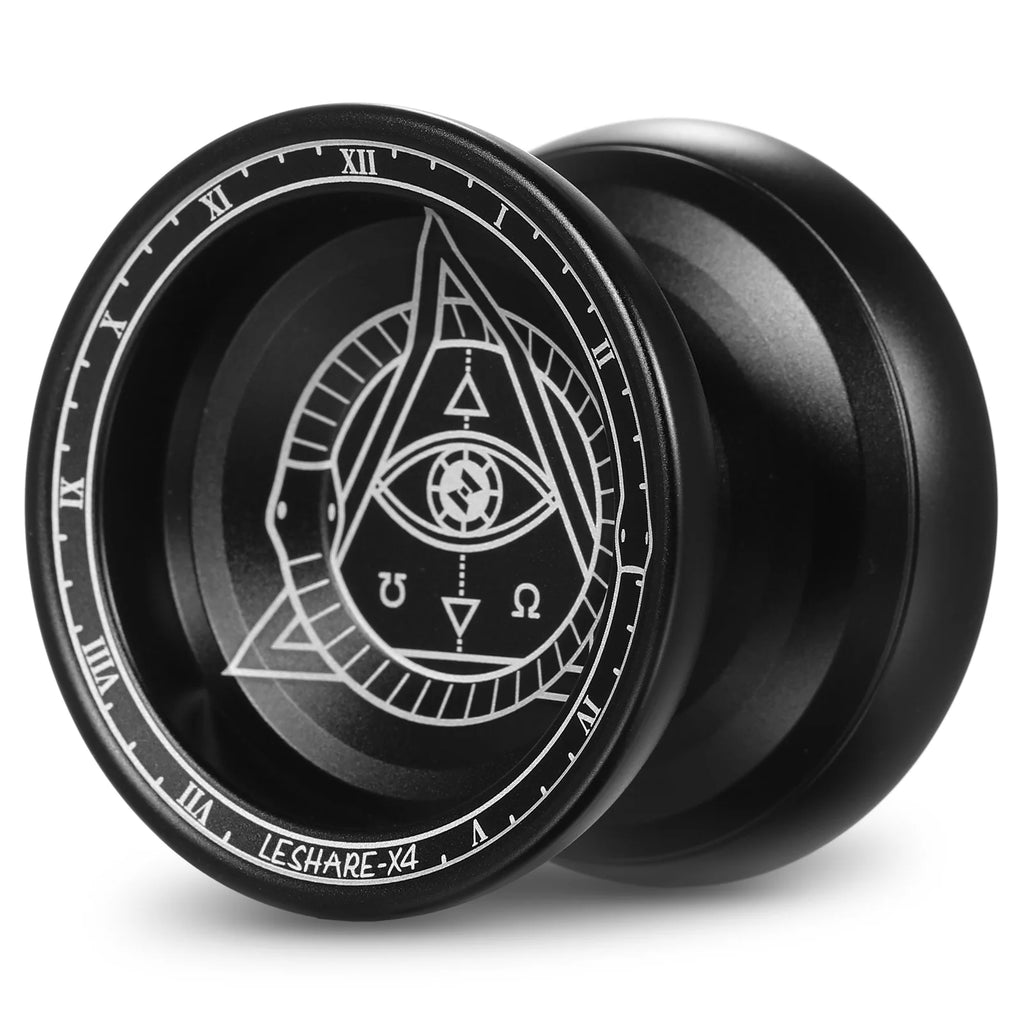Aluminum Alloy Yoyo Ball with 5 Strings and User Manual M3246