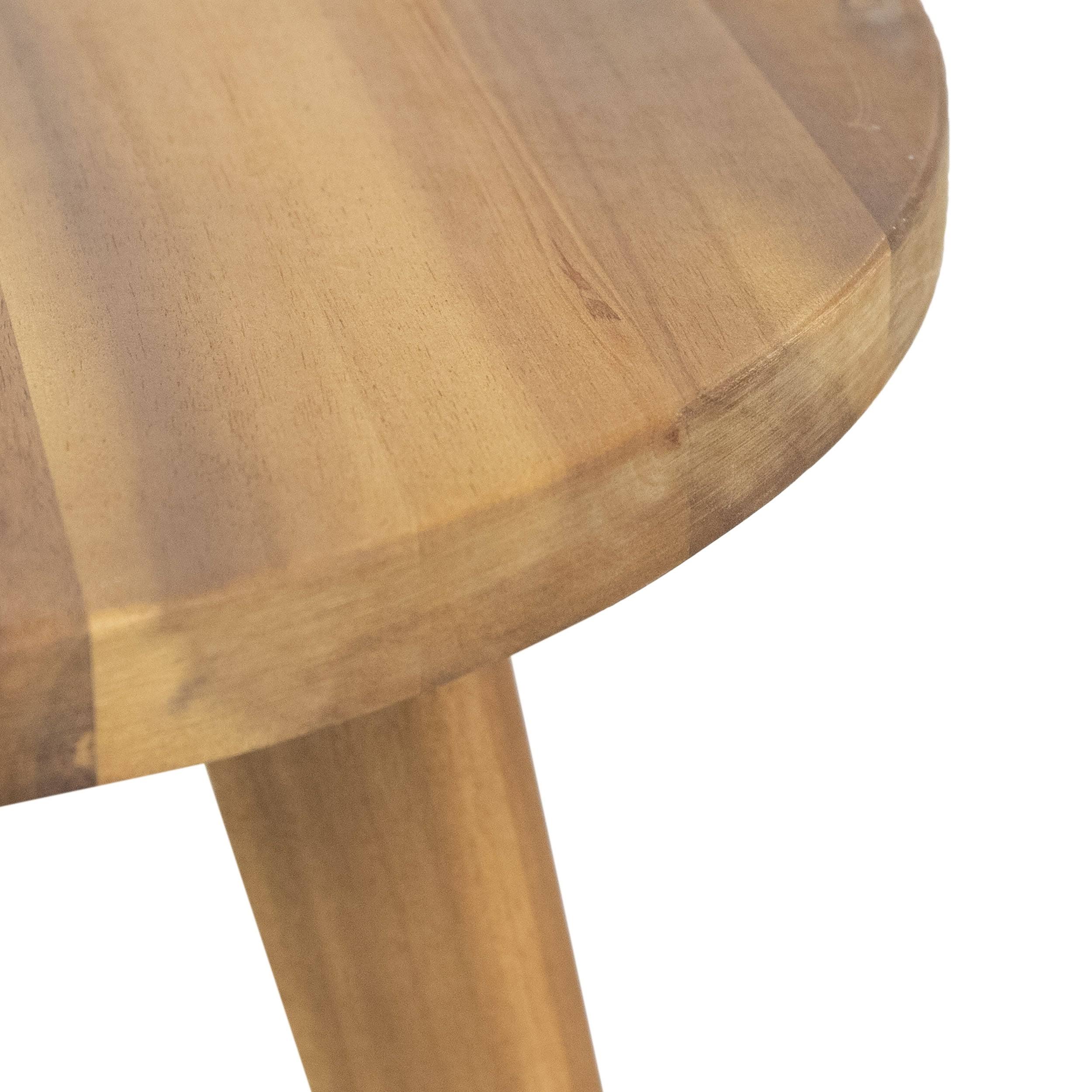 3PC Patio Acacia Wood Chat Set V4201