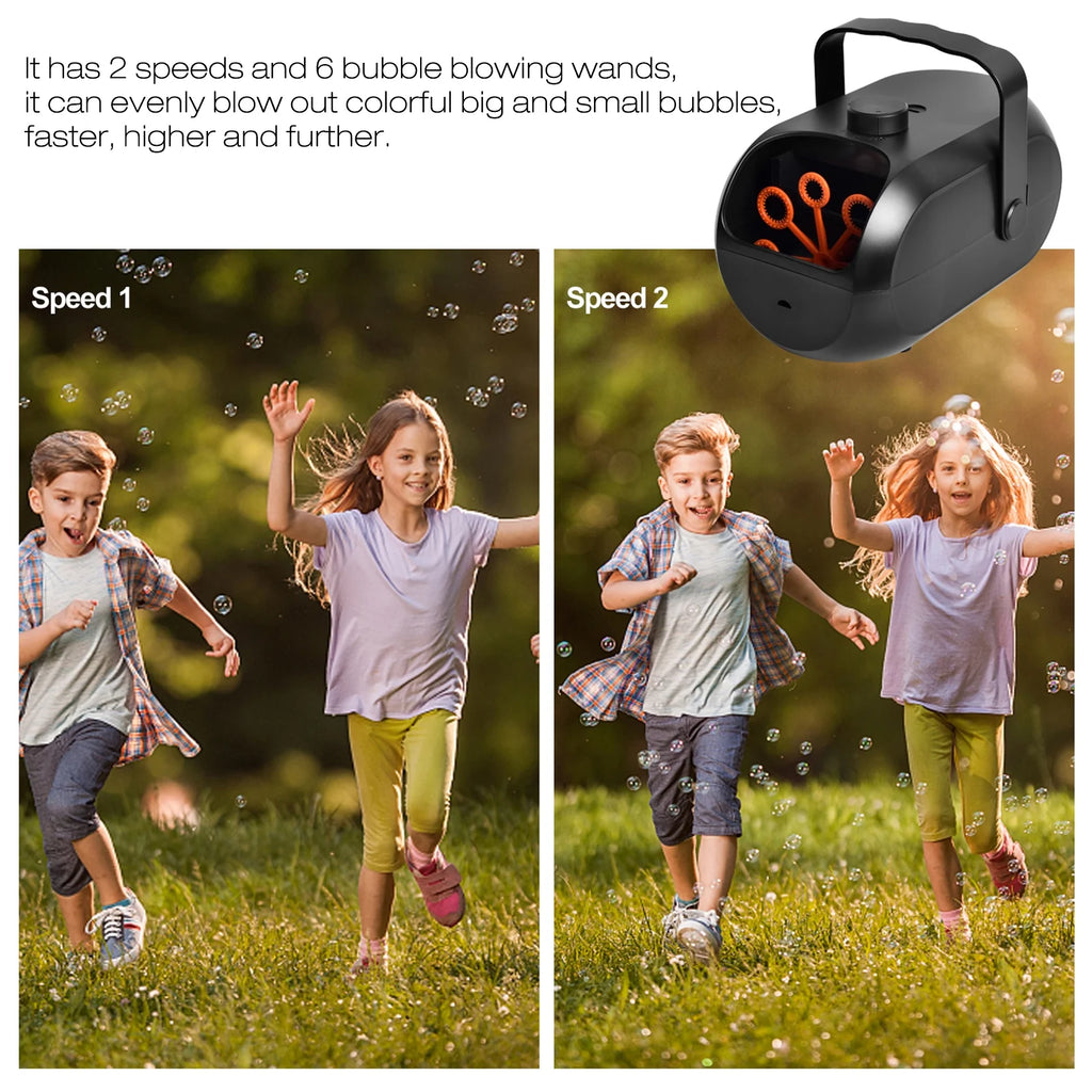 Portable Rechargeable Bubble Machine N2663