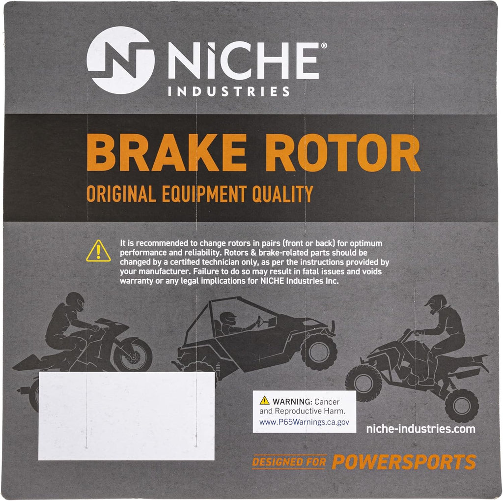 Front Brake Rotor Pad Semi Metallic Kit W5924