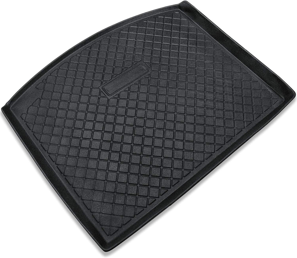 Trunk Cargo Liner Mat Tray, Heavy Duty Waterproof, Custom Fit, Black, Pack of 2 Q260125