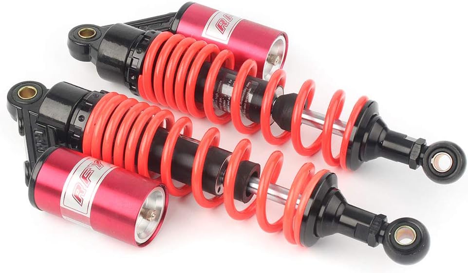 2pcs Adjustable 320mm Motorbike Air Shock Absorbers Universal Fit Pack of 2 F6815