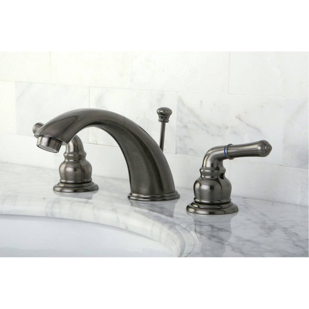 Brushed Brass Widespread Bathroom Faucet Q595