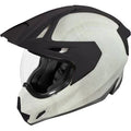 White Dual Sport Helmet, Size: XL E211