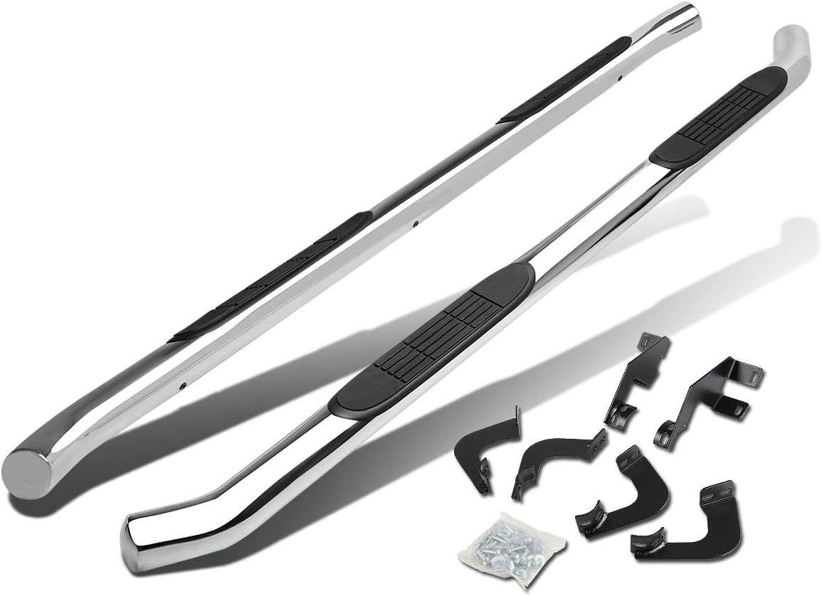 Polished Chrome Stainless Steel Side Step Nerf Bar Running Board M407696