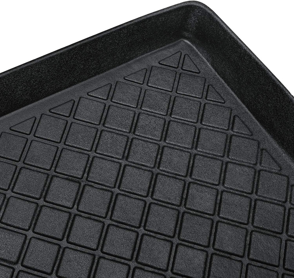 Trunk Cargo Liner Mat Tray, Heavy Duty Waterproof, Custom Fit, Black, Pack of 2 Q260125