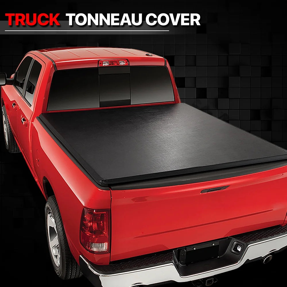 Tri-Fold Soft Tonneau Cover for Chevy S Truck L864