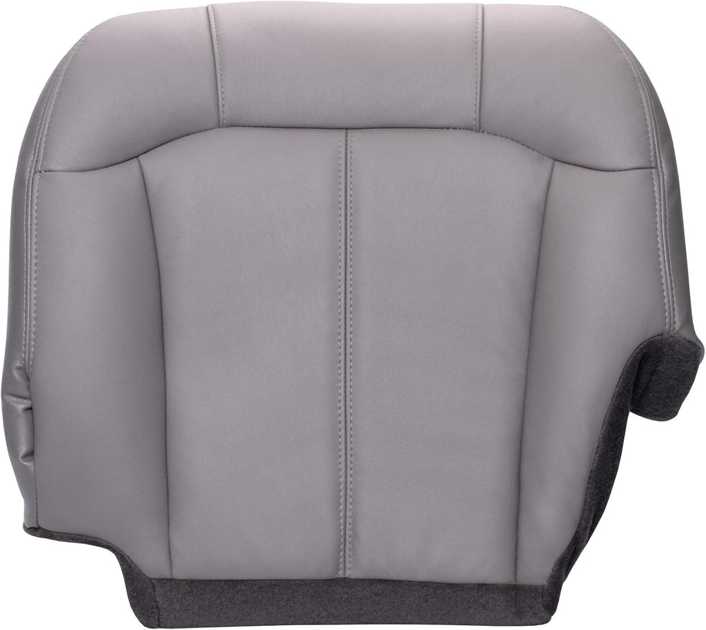 Graphite Leather Bottom Replacement Seat Cover R483000