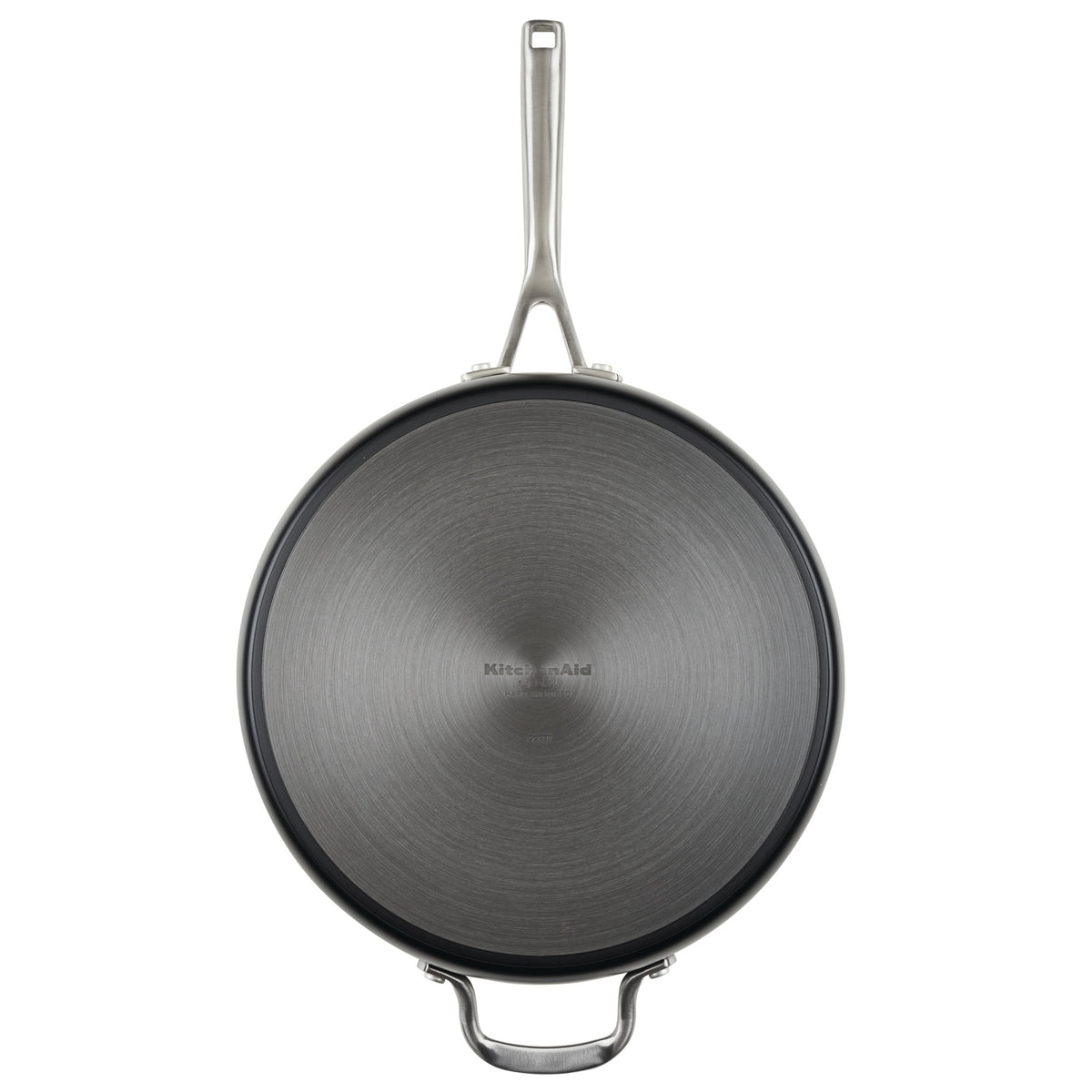 Matte Black 5 Quart Nonstick Ceramic Saute Pan with Lid Y79979