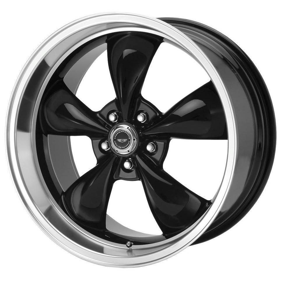 Black 22x9.5 5x115 18mm Torq Thrust Wheel G355754
