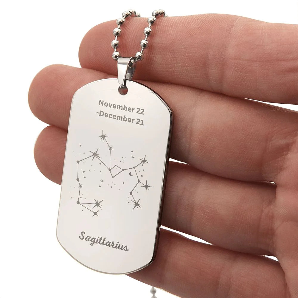 Dog Tag Necklace S573