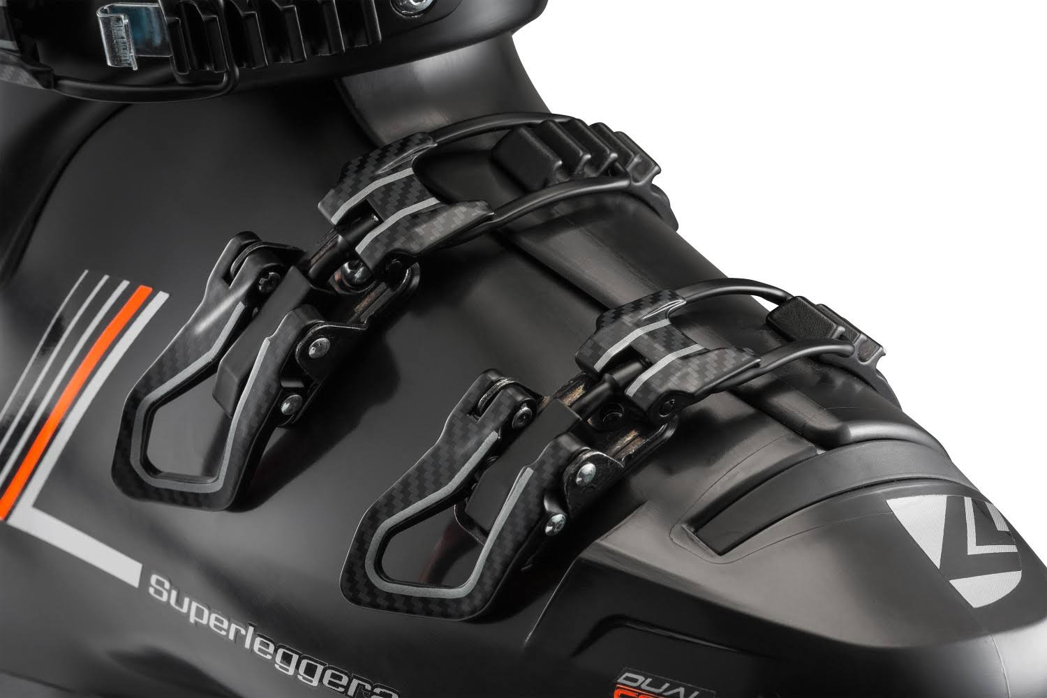 BK/ORANGE Ski Boots Z5299