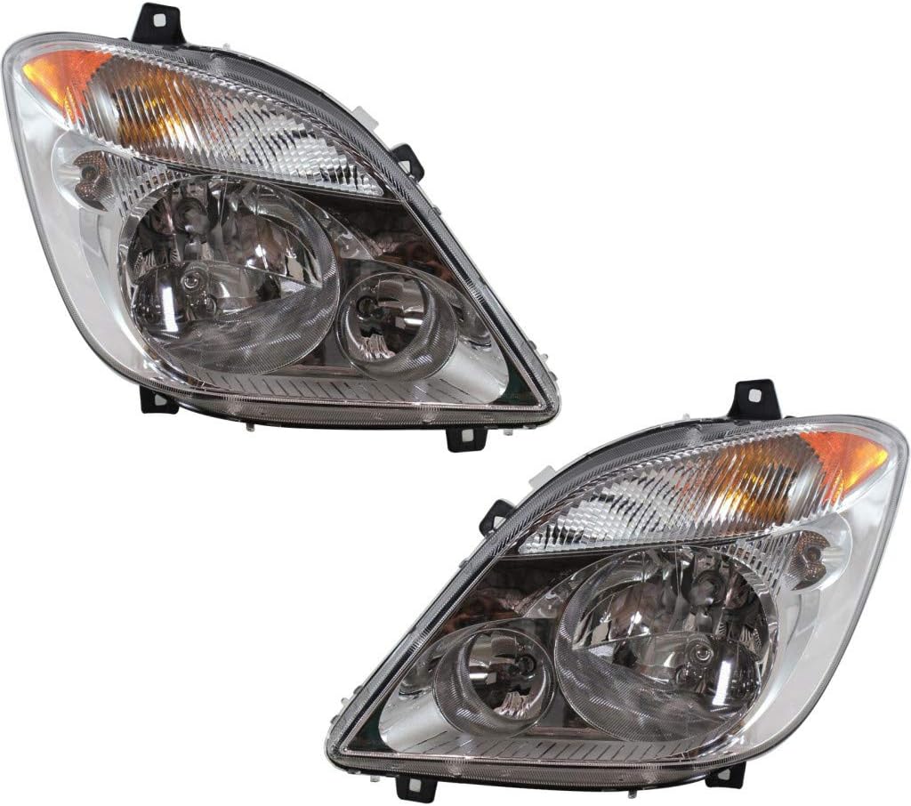 Headlight Assembly Pair Halogen Q43728